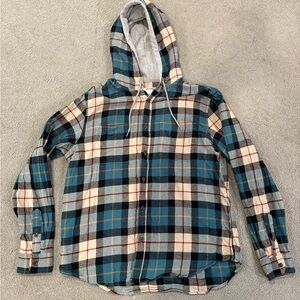 Old Navy hooded Flannel